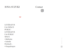 Tablet Screenshot of ionasuzuki.com